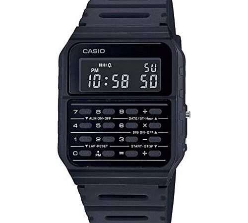 [カシオ] スタンダード 腕時計 電卓機能付き カリキュレーターウォッチ CA-53WF-1B 海外モデル [並行輸入品]