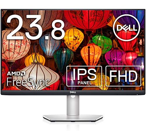 【Amazon.co.jp限定】 Dell S2421HS 23.8インチ モニター (3年間無輝点交換保証/フルHD/IPS非光沢/DP・HDMI/縦横回転・高さ調節/AMD FreeSync)